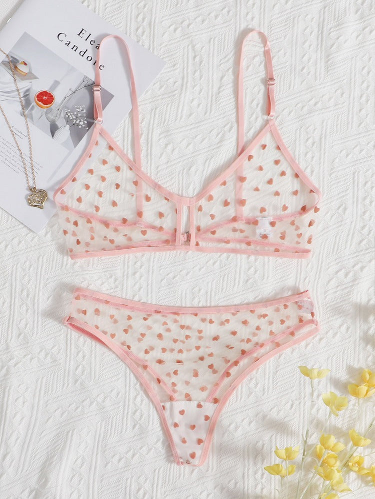 Transparent Temptation Lingerie set