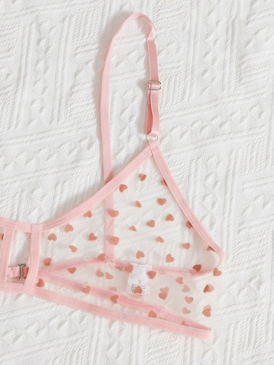 Transparent Temptation Lingerie set