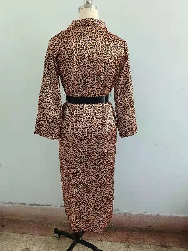 Ferocious Leopard Print Gown