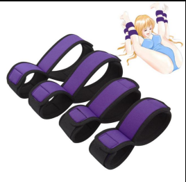 Soft Adjustable Bondage Ankle & Wrist Cuffs