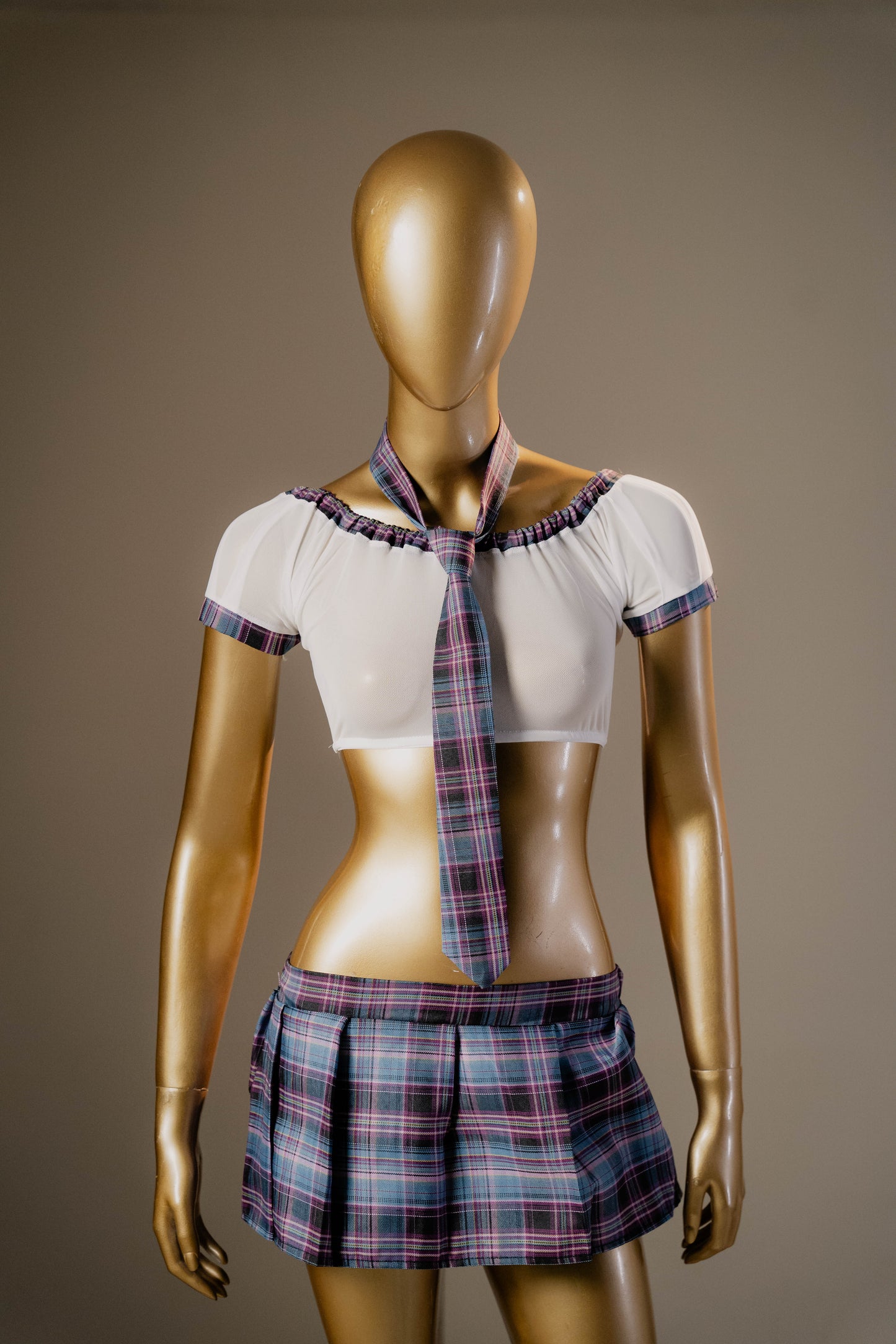 Coed Cutie Costume: Playful and Chic College Girl Ensemble