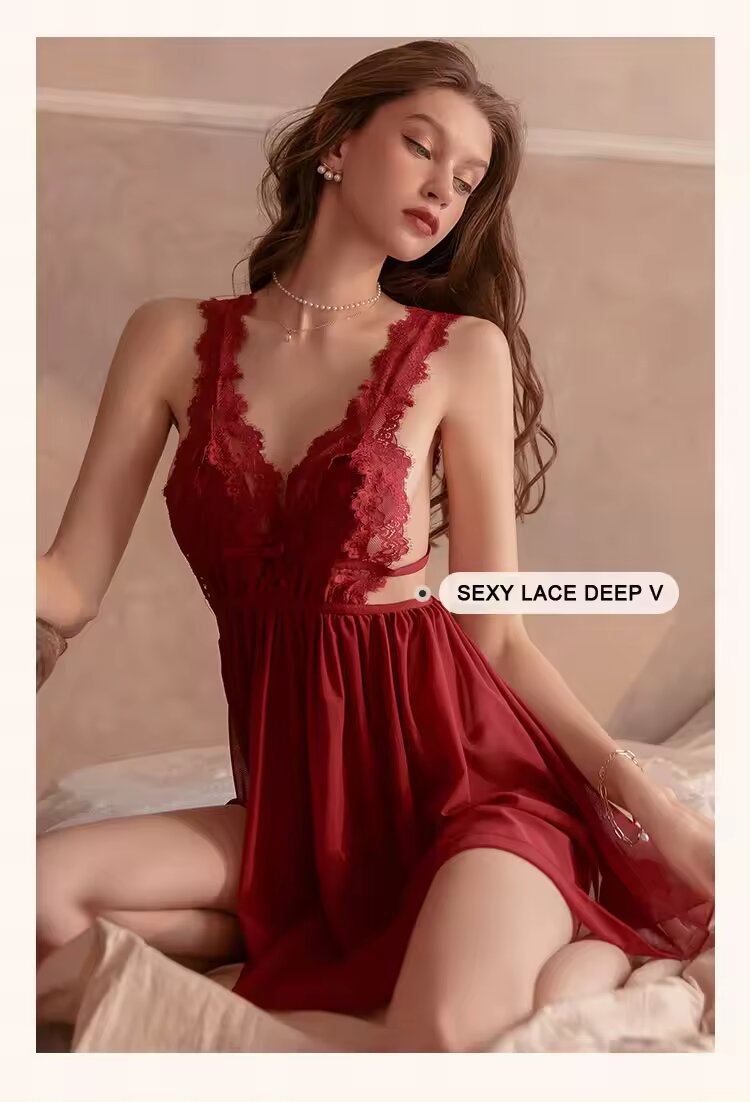 Bridal Bliss Nighty: Elegance for Your Special Evening