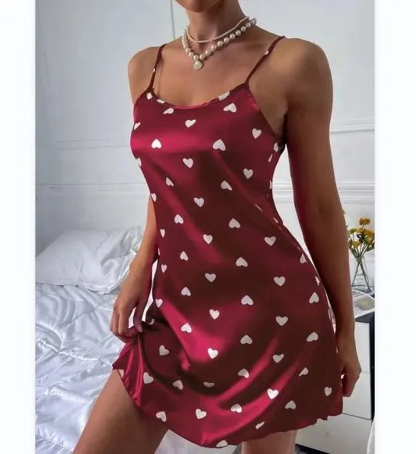 Sweetheart Satin Nighty