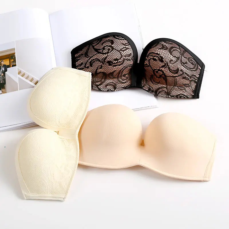 Invisible Anti-Skid Strapless Push-Up Bra