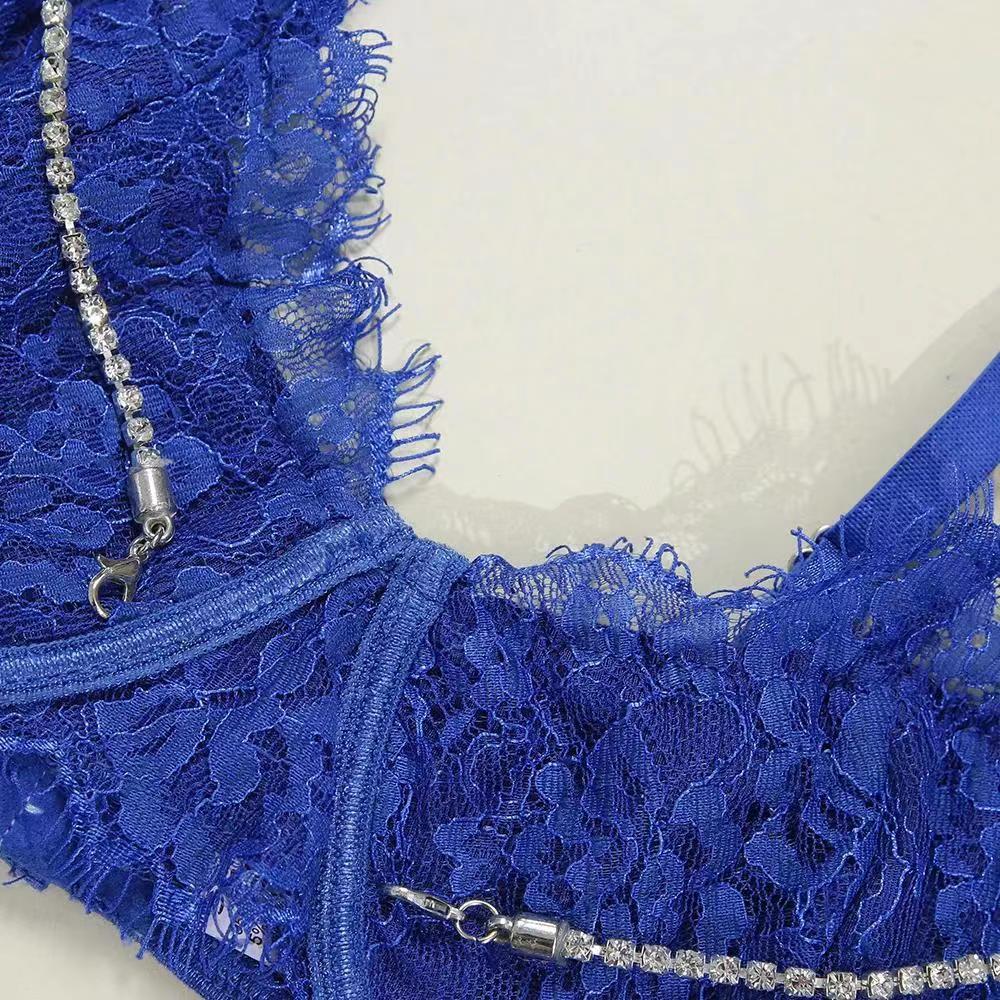 Erotic 3 Piece Lingerie Set