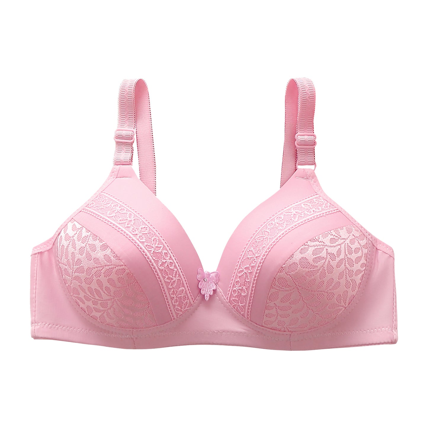 Plus Size Wireless Push up Bra