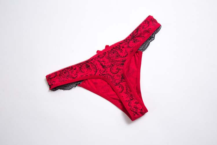 Fancy Floral Bra Set