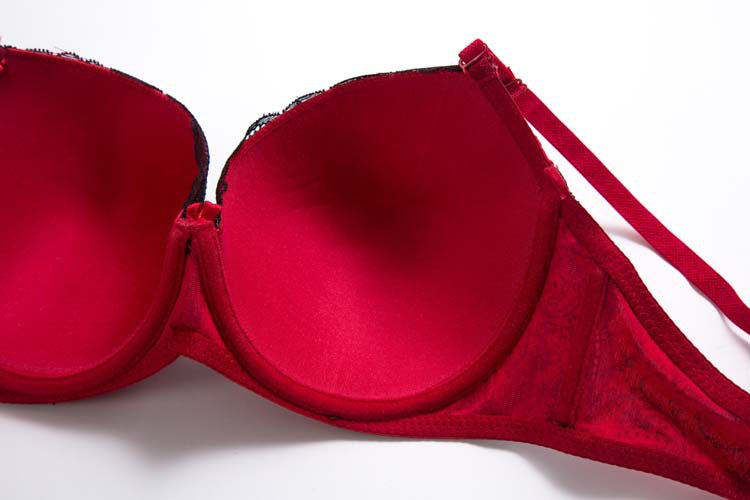 Fancy Floral Bra Set