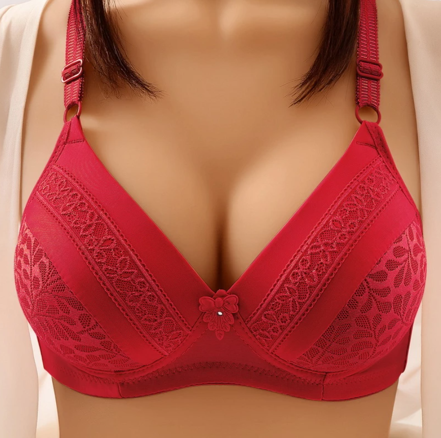 Plus Size Wireless Push up Bra