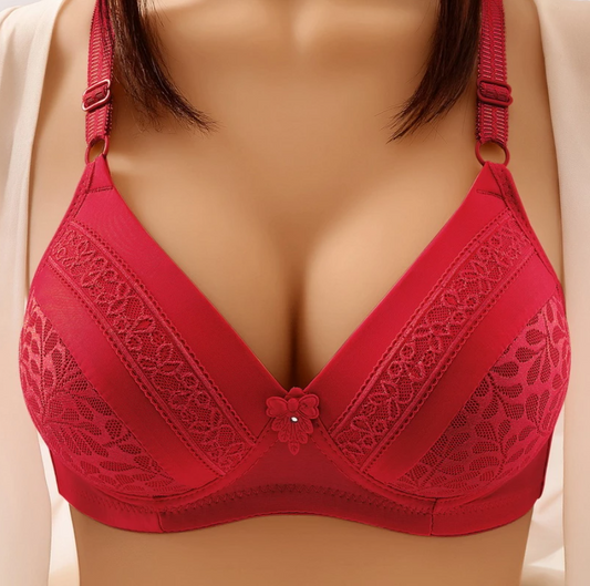 Plus Size Wireless Push up Bra