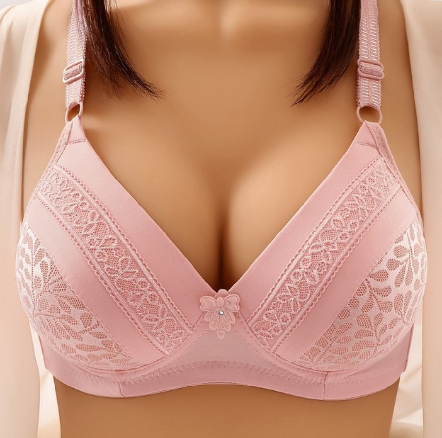 Plus Size Wireless Push up Bra