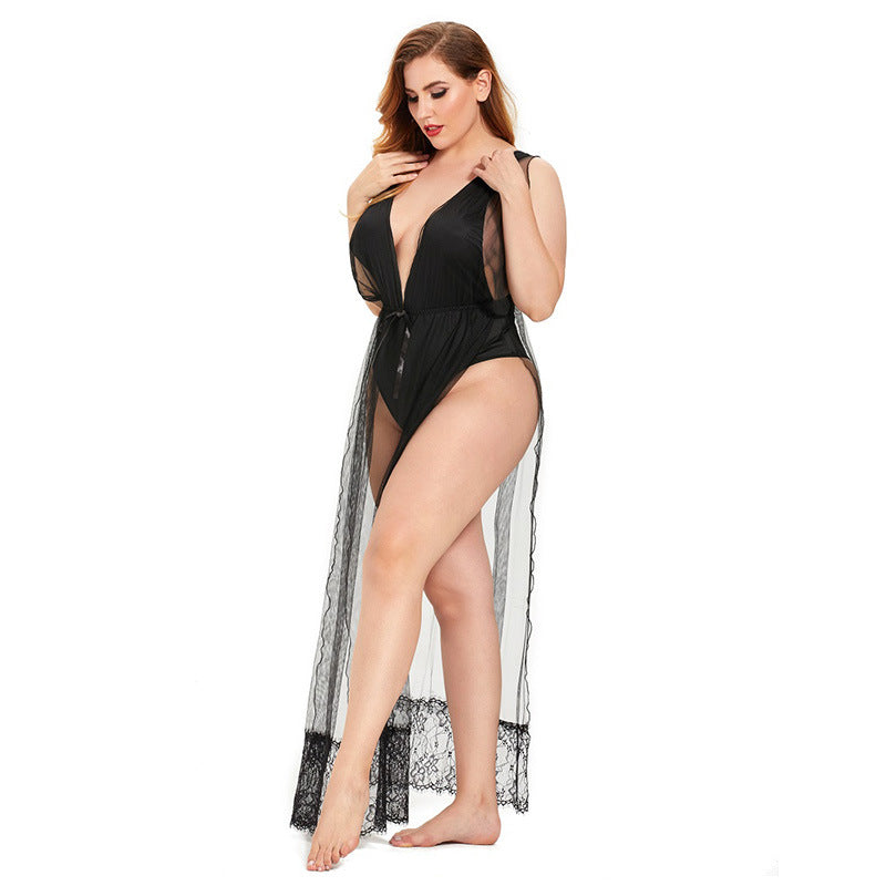 Daringly Delicate See Through Dress