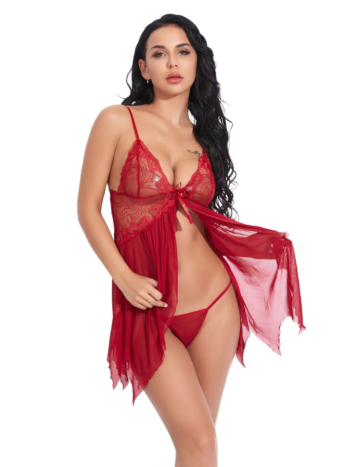 Soft Mesh Lace Sexy Lingerie