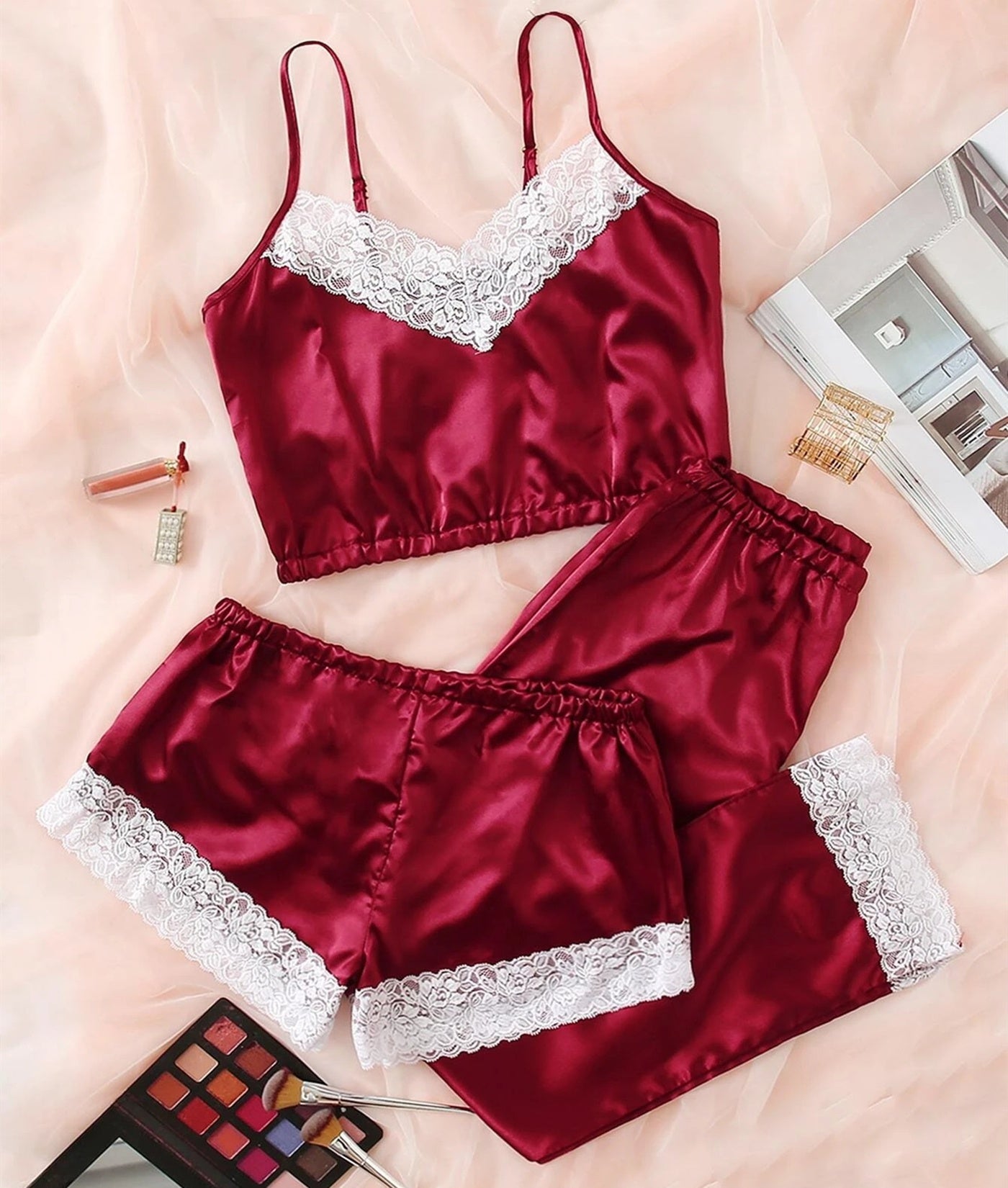 Silk Nightwear Bridal Set