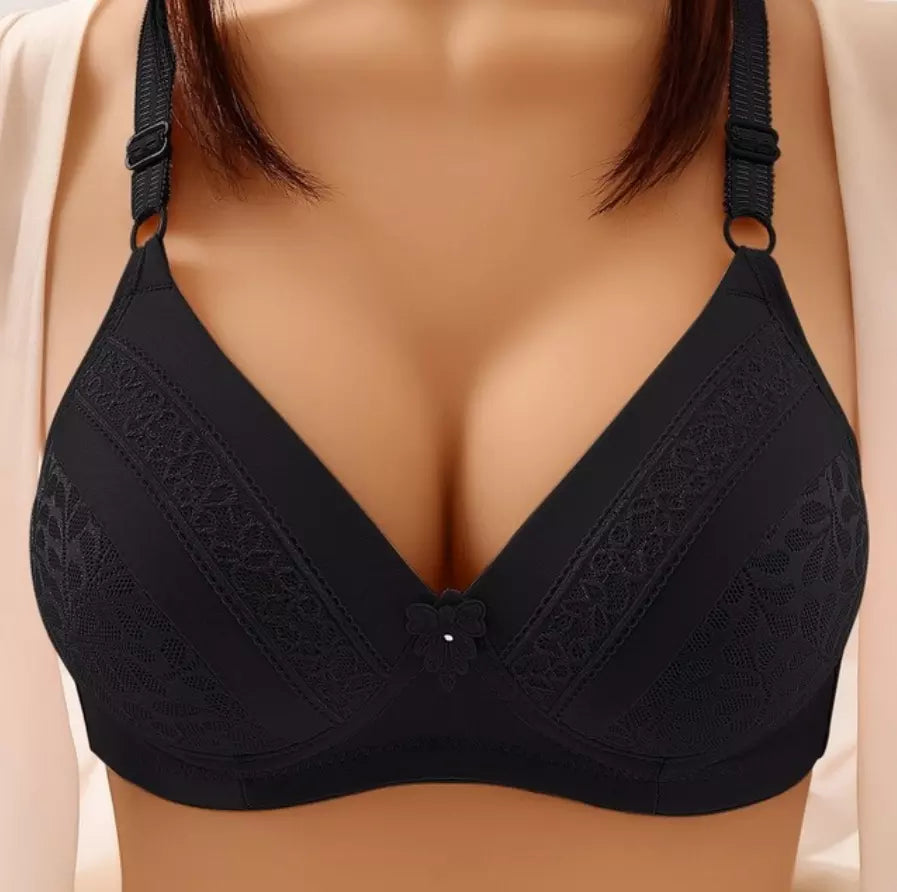 Plus Size Wireless Push up Bra