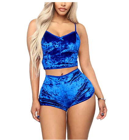 Sexy Velvet Lingerie set