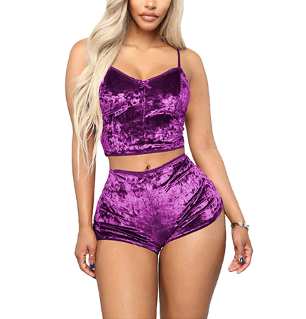 Sexy Velvet Lingerie set
