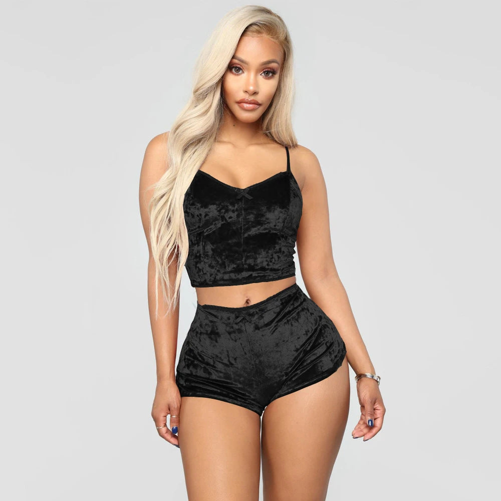 Sexy Velvet Lingerie set