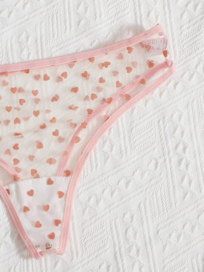 Transparent Temptation Lingerie set