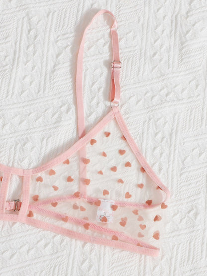 Transparent Temptation Lingerie set