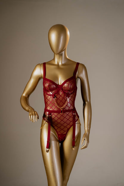 Erotic See-Through Bodysuit
