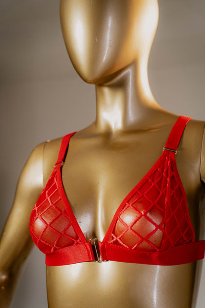 Sensual 3 Piece Lingerie set with Garter belt