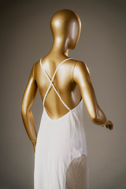 Serenade in Satin: Bridal Nightwear Ensemble