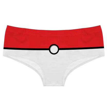 Flirty Panties (Poké Ball Print)