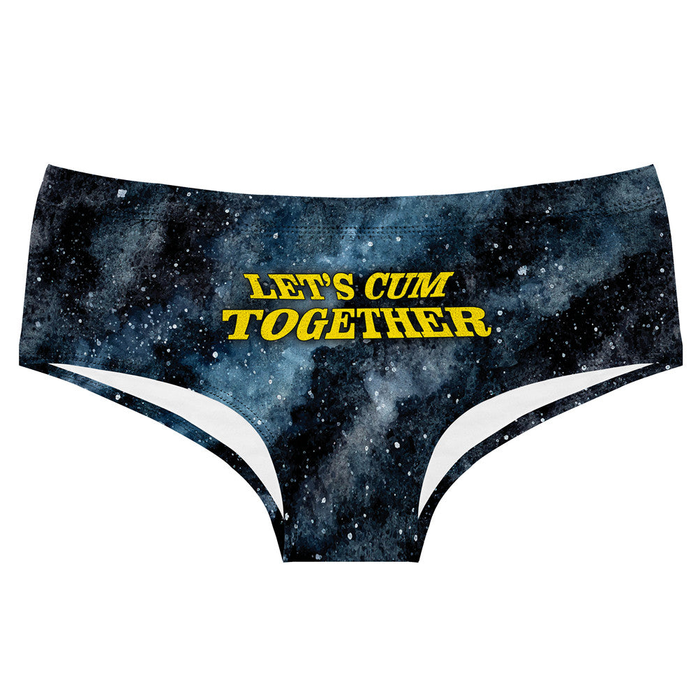 Flirty Panties (Galaxy Print)