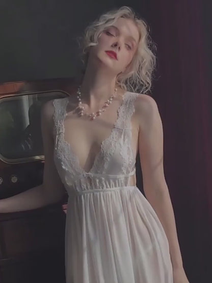 Bridal Bliss Nighty: Elegance for Your Special Evening