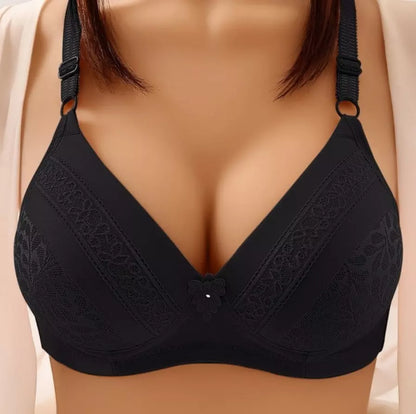 Plus Size Wireless Push up Bra